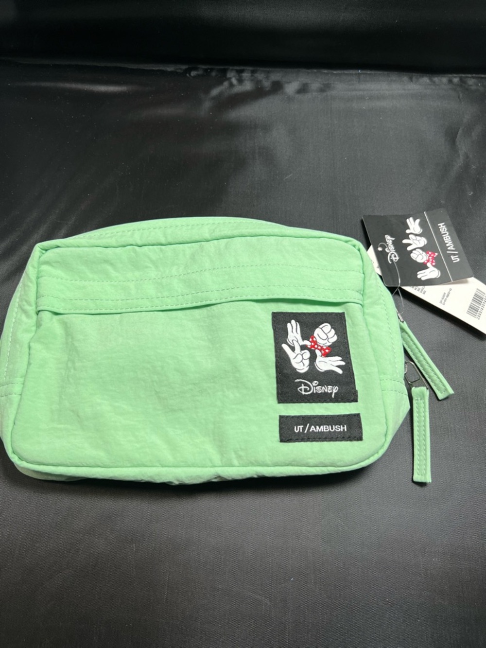 Uniqlo UT x Ambush Green Crossbody Bag (Disney Minnie Collab)